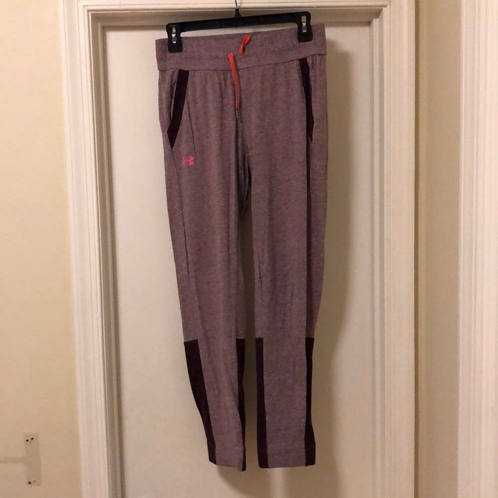 Under Armour Purple Joggers - Small